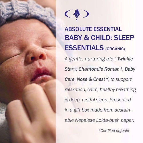 Absolute Essential - Baby & Child Sleep Essential Oil Package