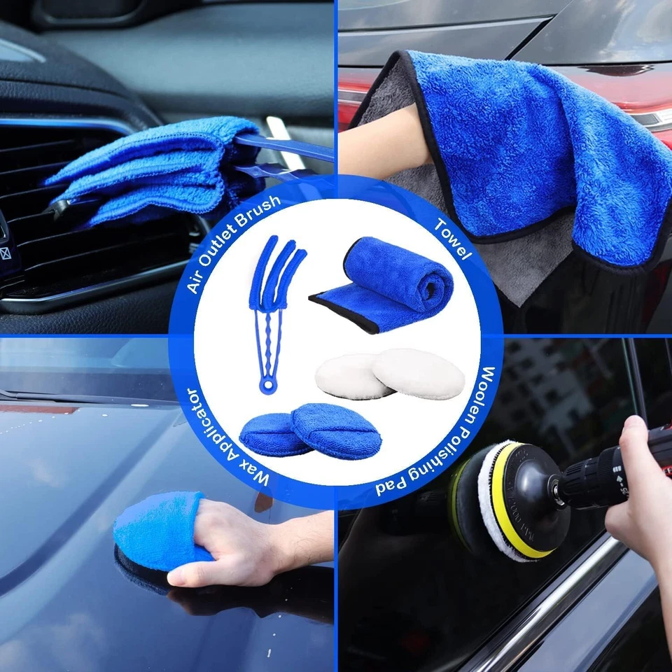 Car Detailing Brush Set
