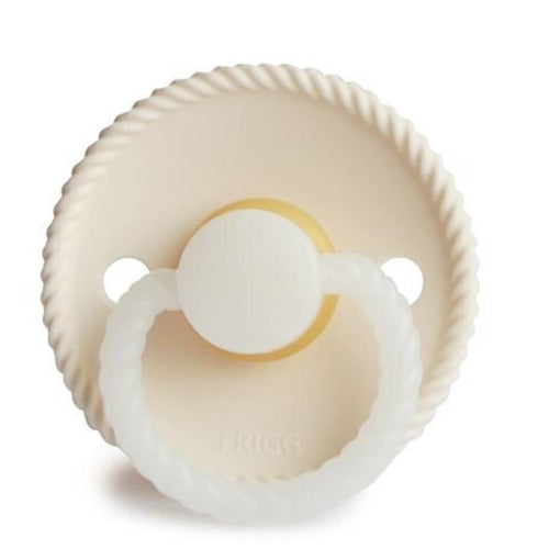 Frigg - Latex Rope Pacifier Twin Pack | Glow in The Dark