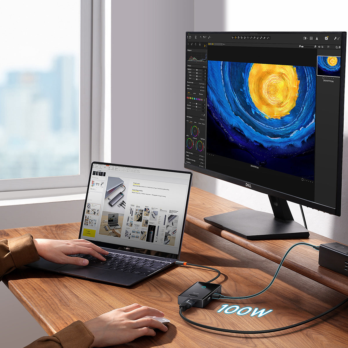 Baseus 8-in-1 USB C Hub 4K@60Hz