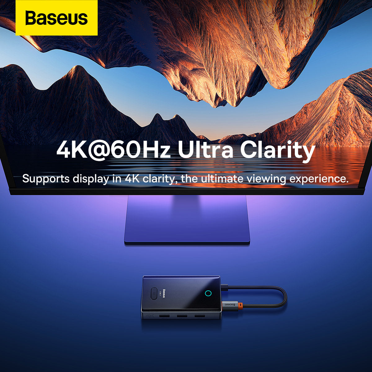 Baseus 8-in-1 USB C Hub 4K@60Hz