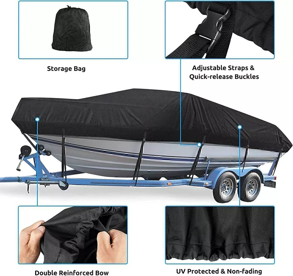 14"-16" 600D Boat Cover