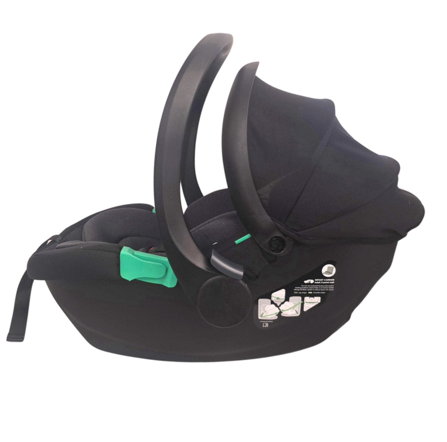 Neeva i-Size Infant Capsule - Black/Grey ( IC377)