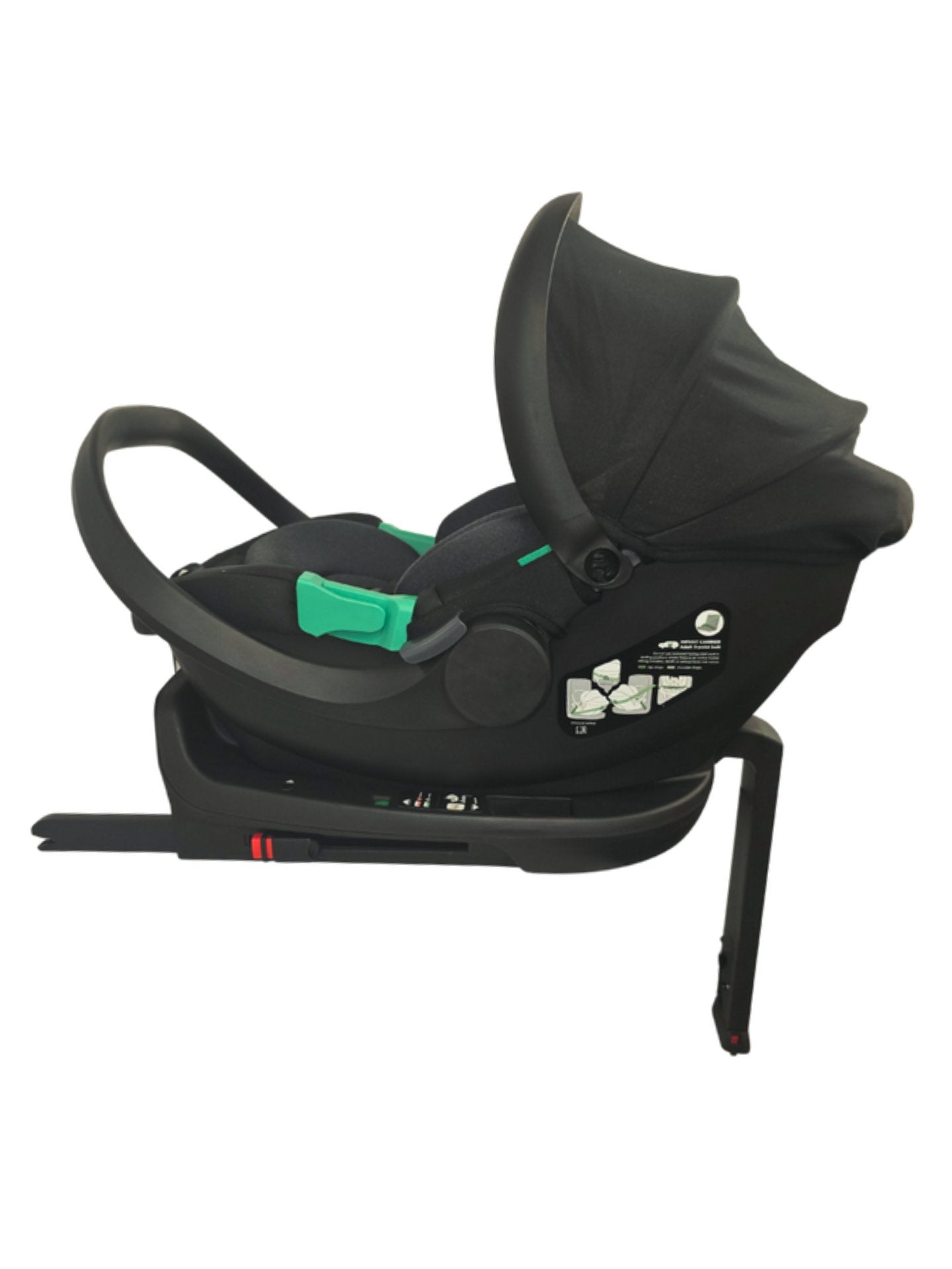 Neeva i-Size Infant Capsule - Black/Grey ( IC377)