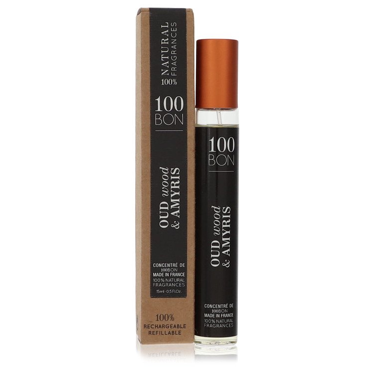 100 Bon Oud Wood & Amyris Mini Concentree De Parfum (Unisex Refillable) by 100 Bon 15 ml