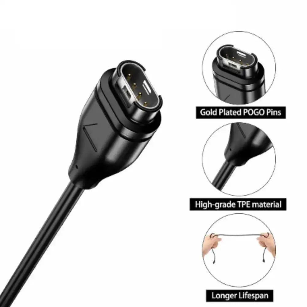 Charger for Garmin Watches (USB & Type C)