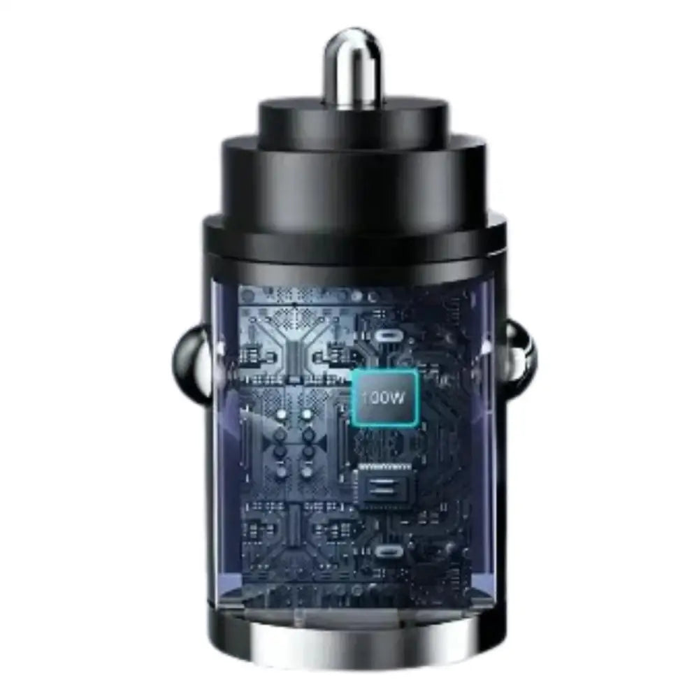 100W Mini USB-C Fast Car Charger Adapter