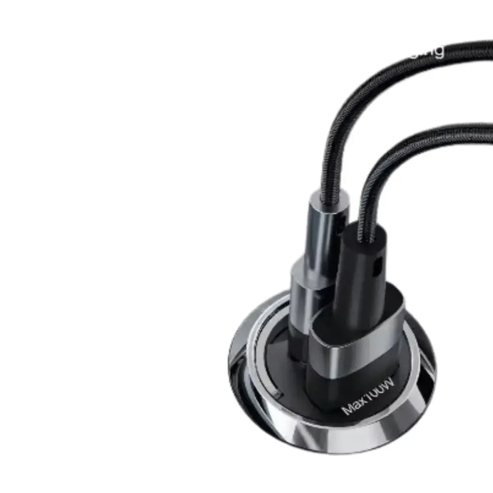 100W Mini USB-C Fast Car Charger Adapter