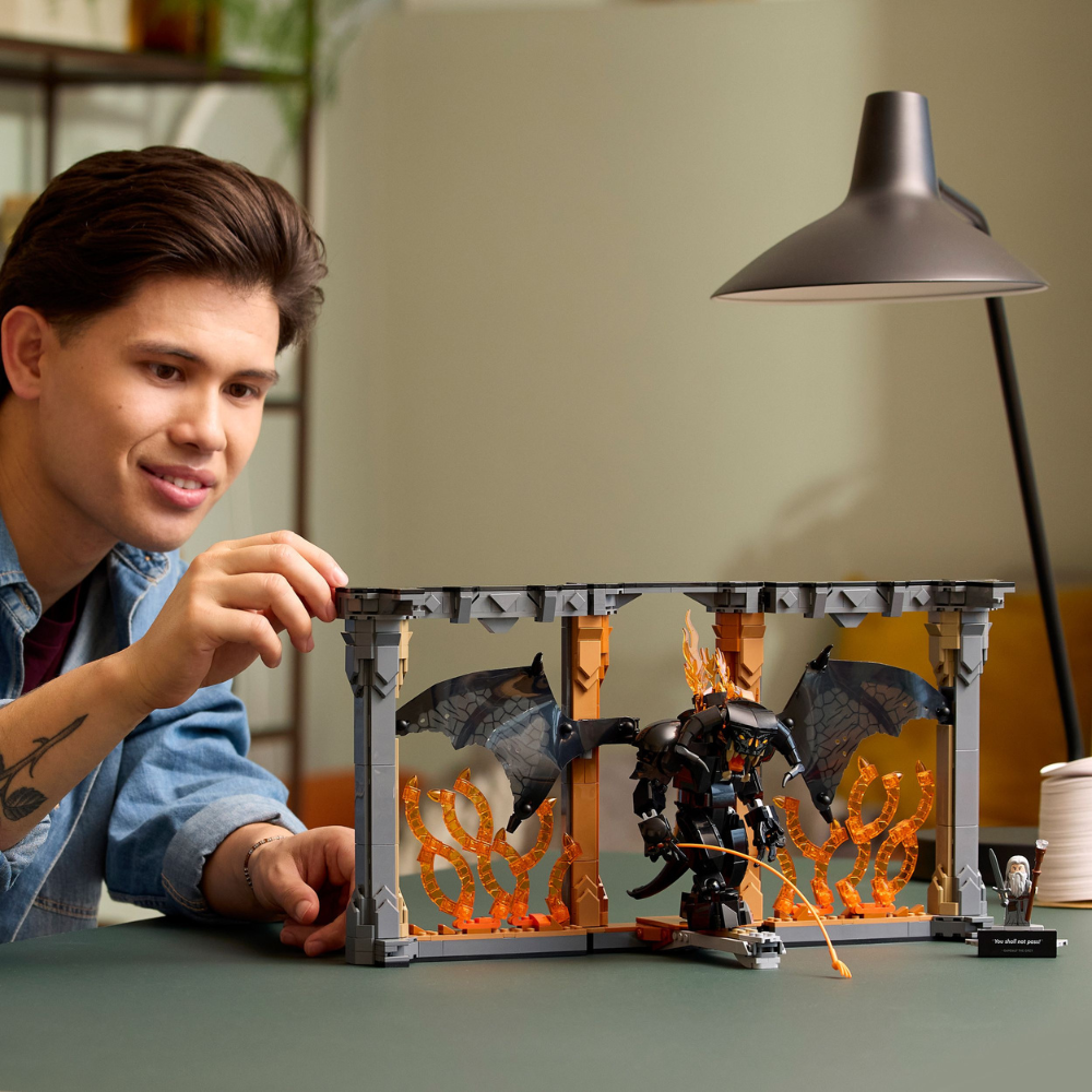 LEGO Icons: The Lord of the Rings: Balrog™ Book Nook (10367)