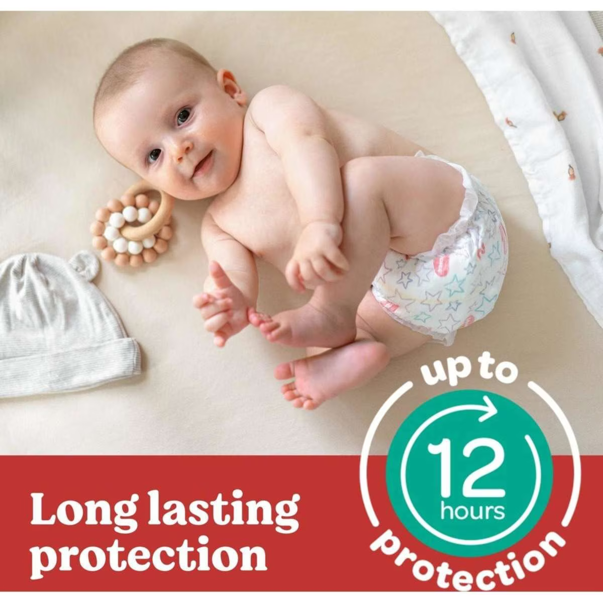 Huggies Essentials Nappies Size 2 (4 - 8kg) 54 Pack