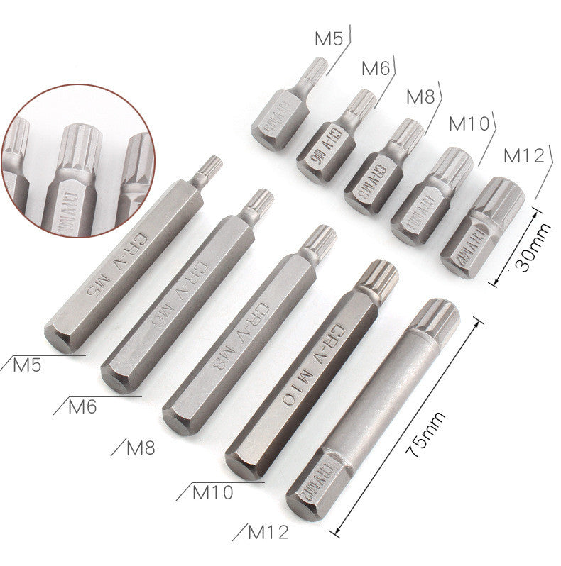 40Pcs Allen Torx Hex Key Star Spline Bit Set Blow Molded Case 3/8" & 1/2" - salelink.co.nz