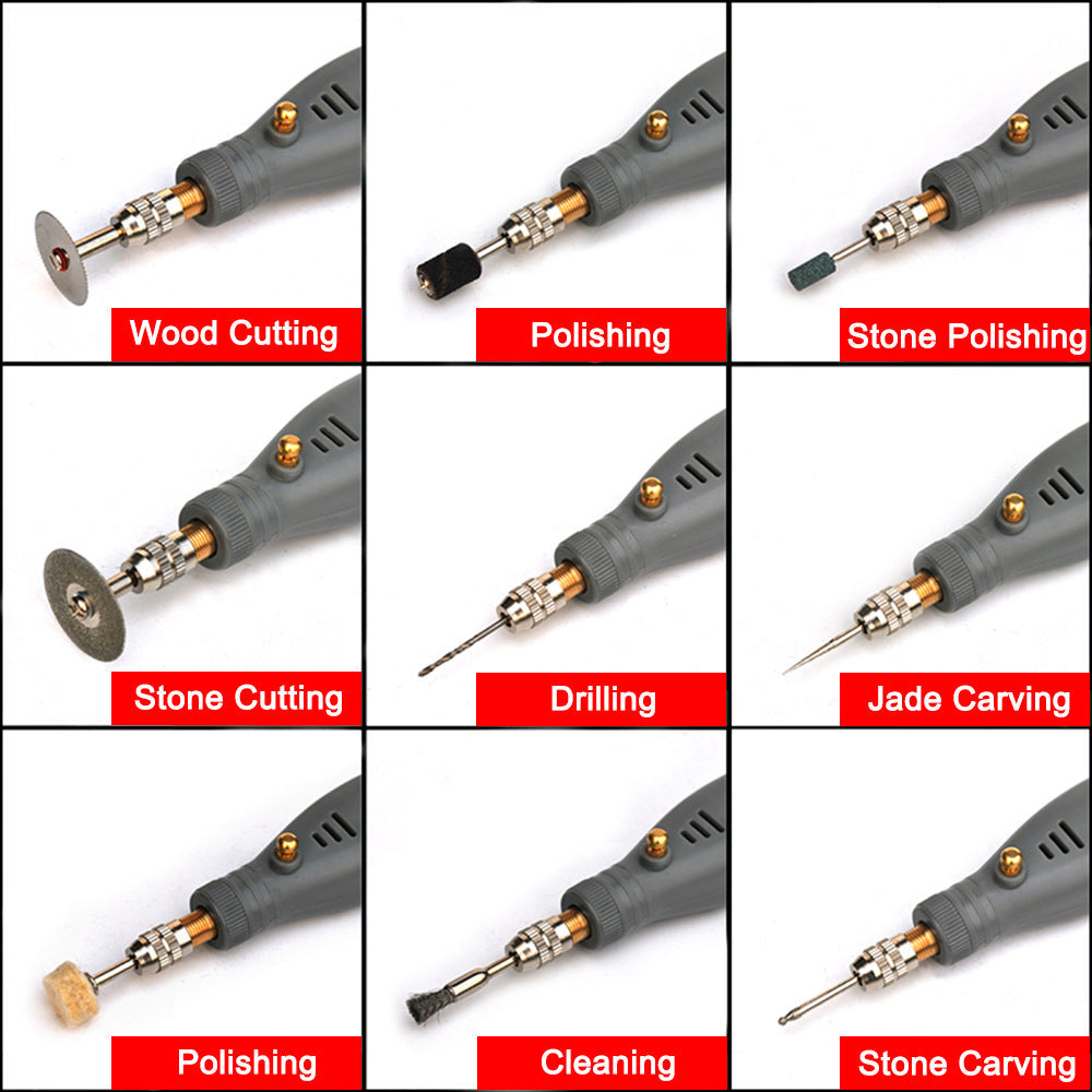Electric Engraving Pen Cordless Micro Engraver Machines Carving Pen Rechargeable - salelink.co.nz