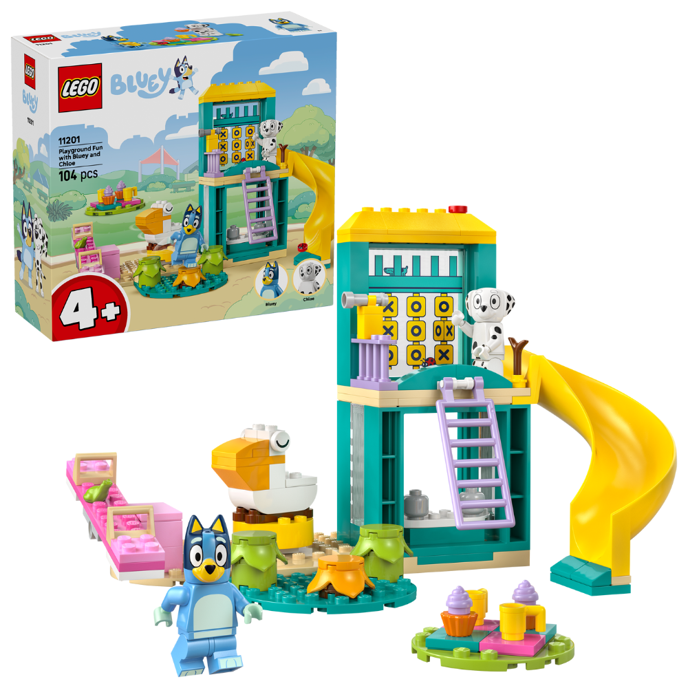 LEGO Bluey: Playground Fun with Bluey and Chloe (11201)