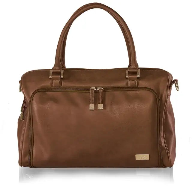 Isoki Double Zip Satchel REDWOOD - Babyonline