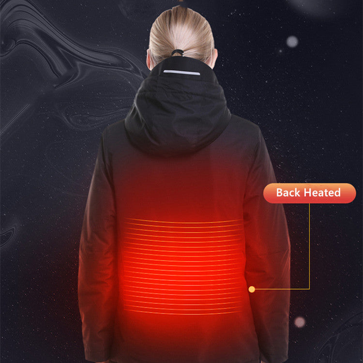 Women Heated Jacket - L