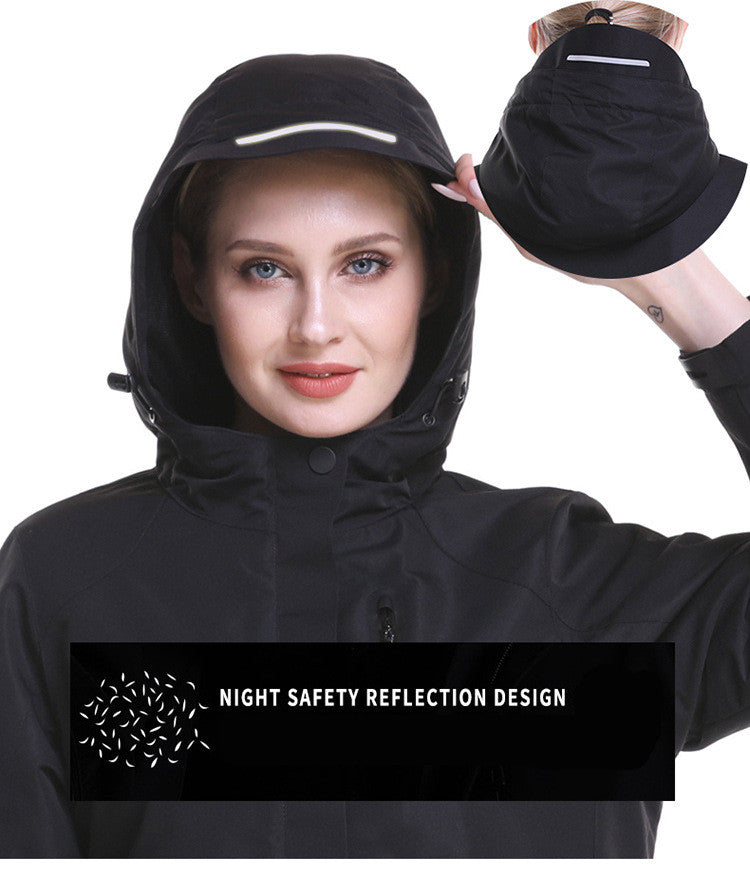 XL Women Electric Heated Jacket Coat Thermal
