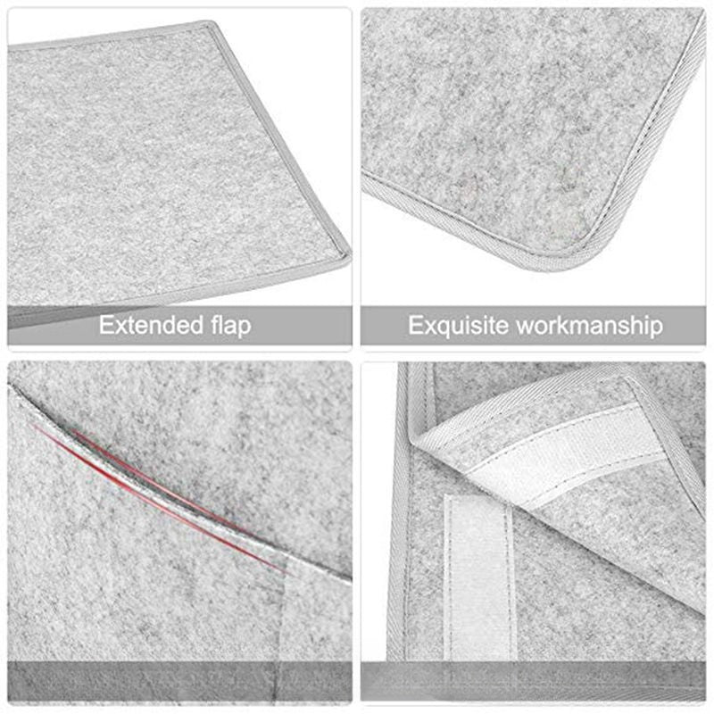 Sofa Armrest Storage Organizer Light Gray