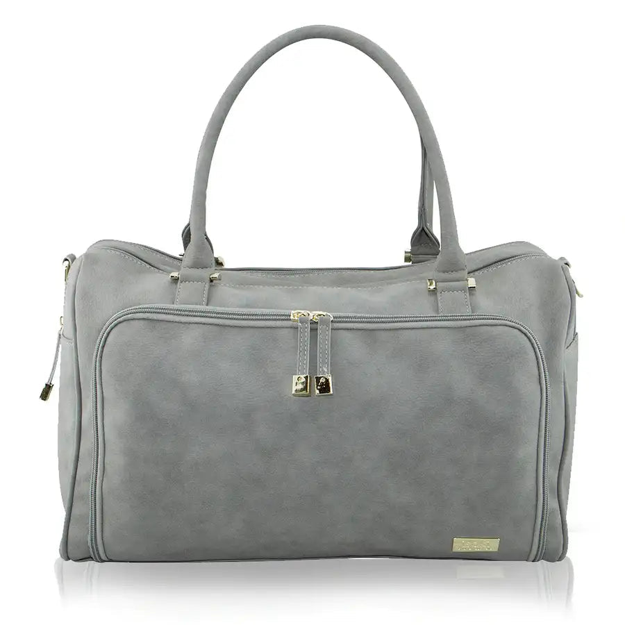 Isoki Double Zip Satchel STONE - Babyonline