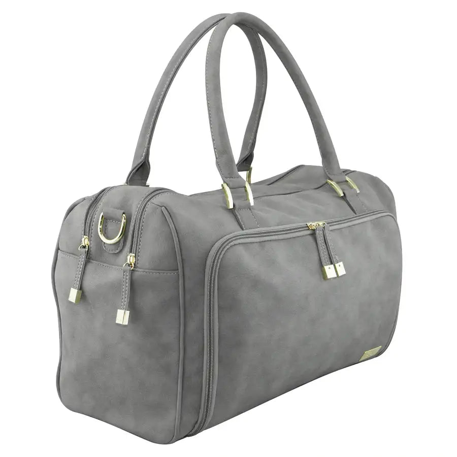 Isoki Double Zip Satchel STONE - Babyonline