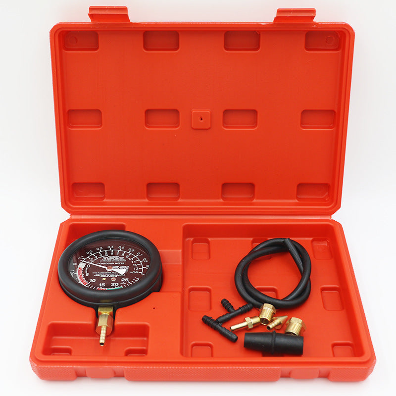 Fuel Pump Vacuum Gauge Pressure Tester Carburetor Valve Pressure Test Kit - salelink.co.nz