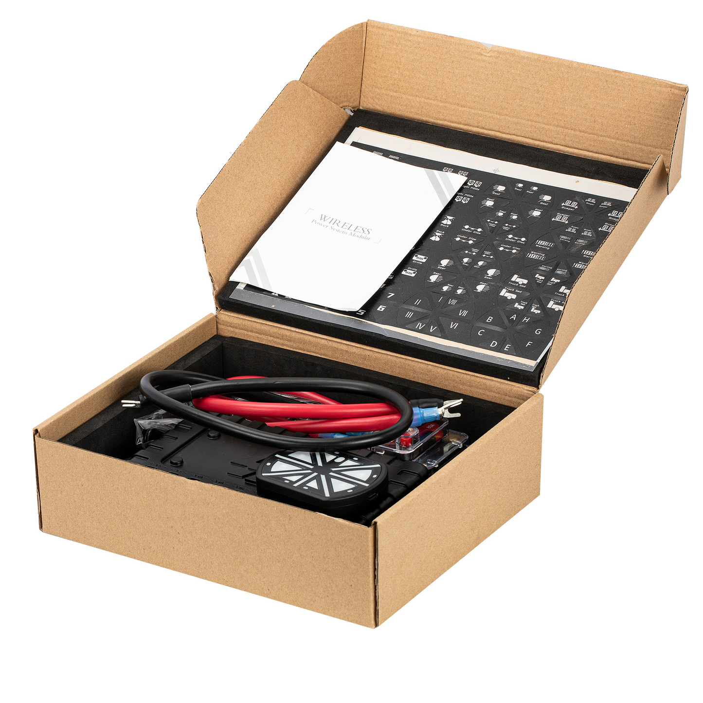 8 Gang LED Switch Panel Kit