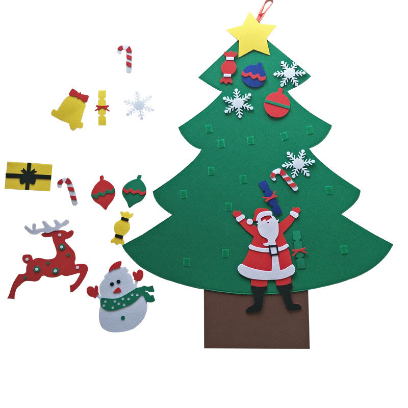 DIY Felt Christmas Tree Set