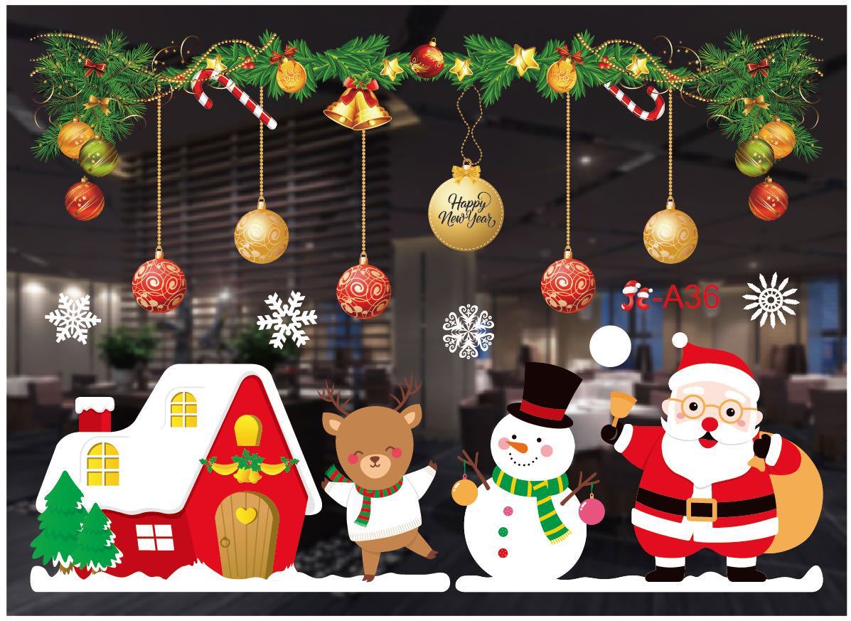 Xmas Window Decoration