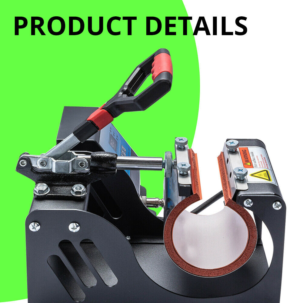 Mug Heat Press Transfer Machine for Coffee Cup Latte