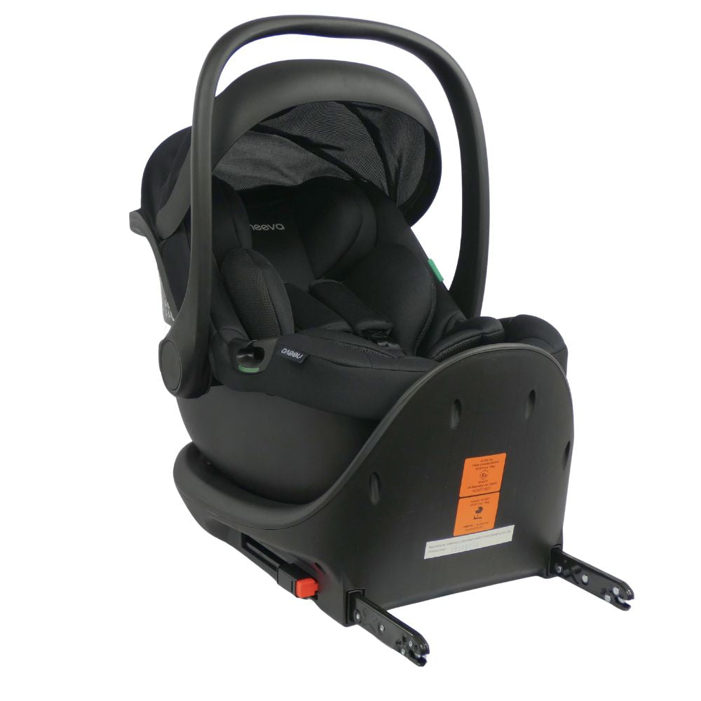 Neeva Carina Stroller* & Neeva I-Size Infant Capsule - Black (NB1) Bundle
