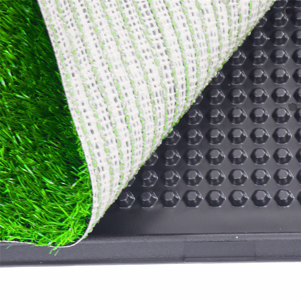 Indoor Pet Dog Training Toilet Grass Mat Trainer Tray 3 Layers