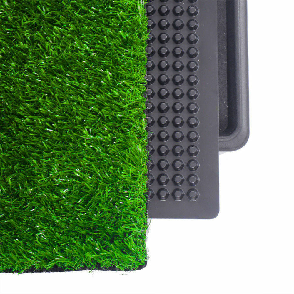 Indoor Pet Dog Training Toilet Grass Mat Trainer Tray 3 Layers