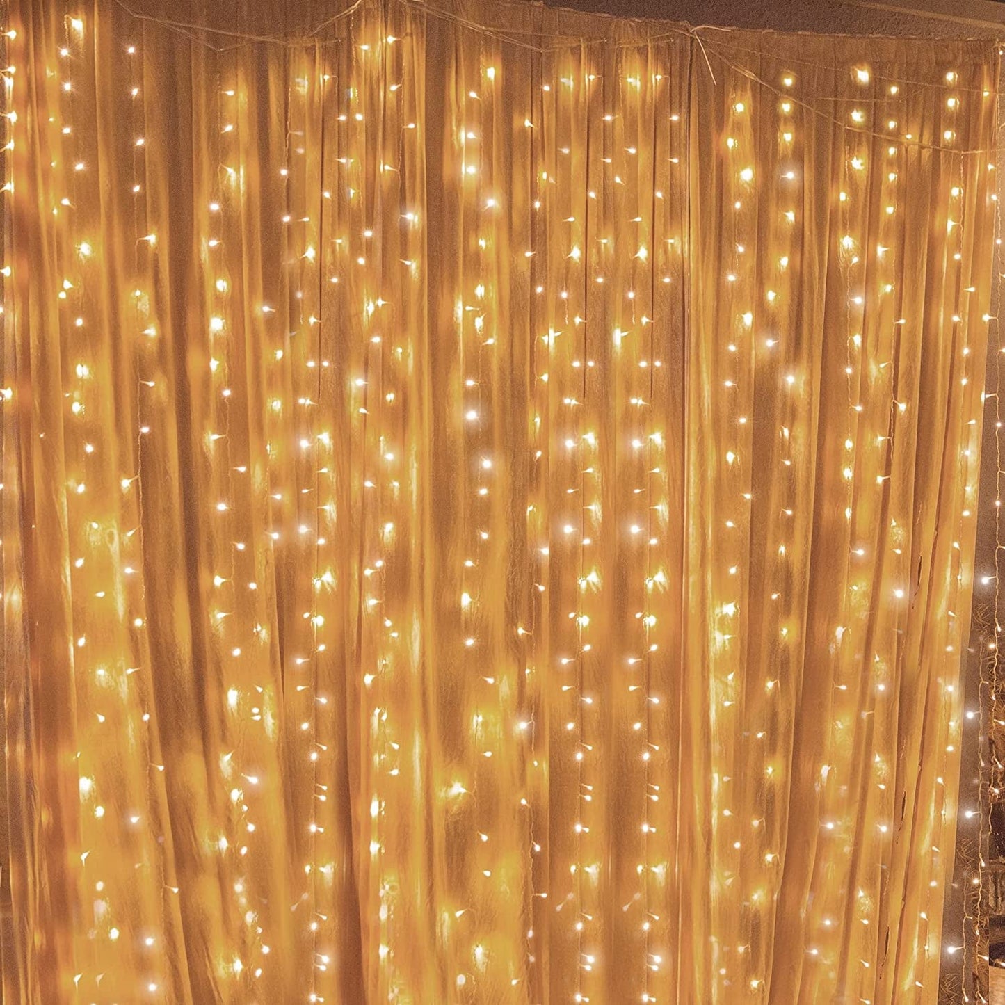 300 LED Curtain String Fairy Light Christmas Light