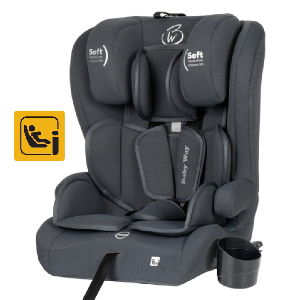 Apex Booster Car Seat i-Size R129 with ISOFIX + Top Tether and Cup Holder