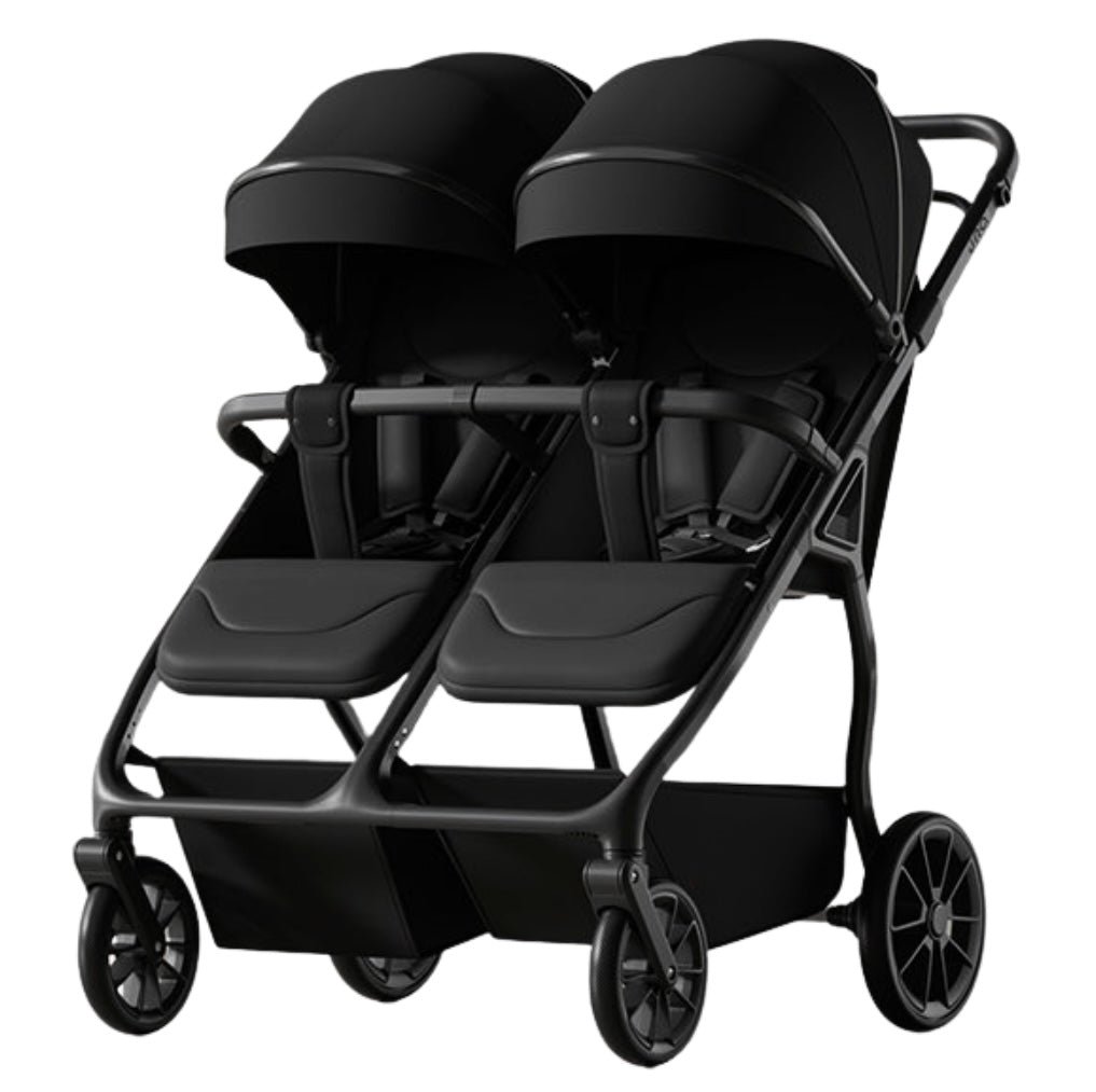 TrekTwo – Ultimate Side-by-Side Double Stroller with Cup Holder