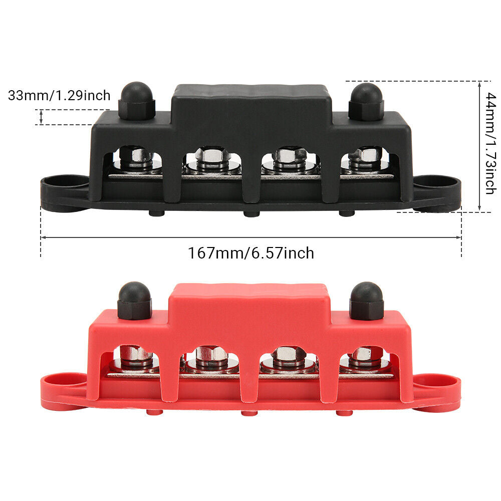 2PCS Battery Power Distribution Terminal Block Set