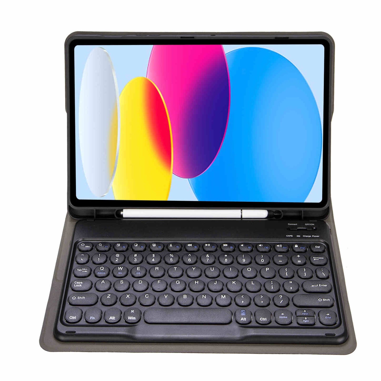 iPad 10.9" Case (10th Gen), iPad 11 (A16 2025) Keyboard Case - Black