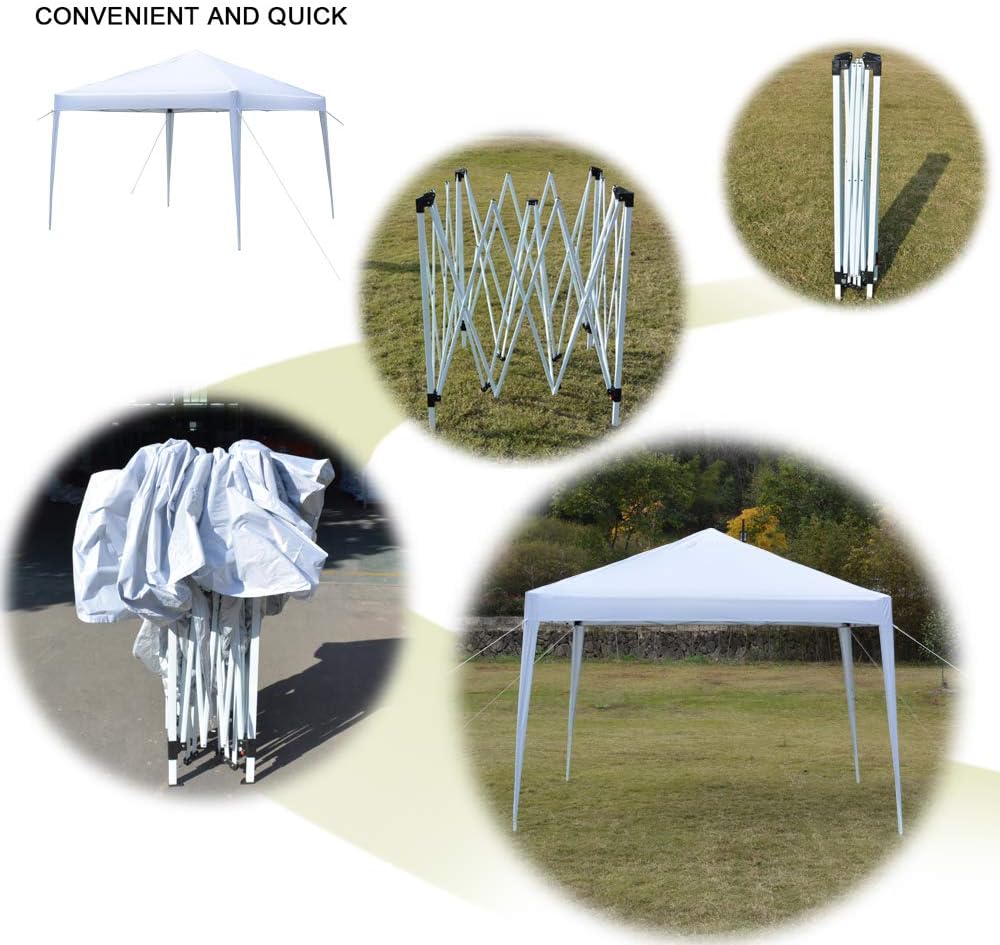 Canopy Tent Gazebo with Dressed Legs