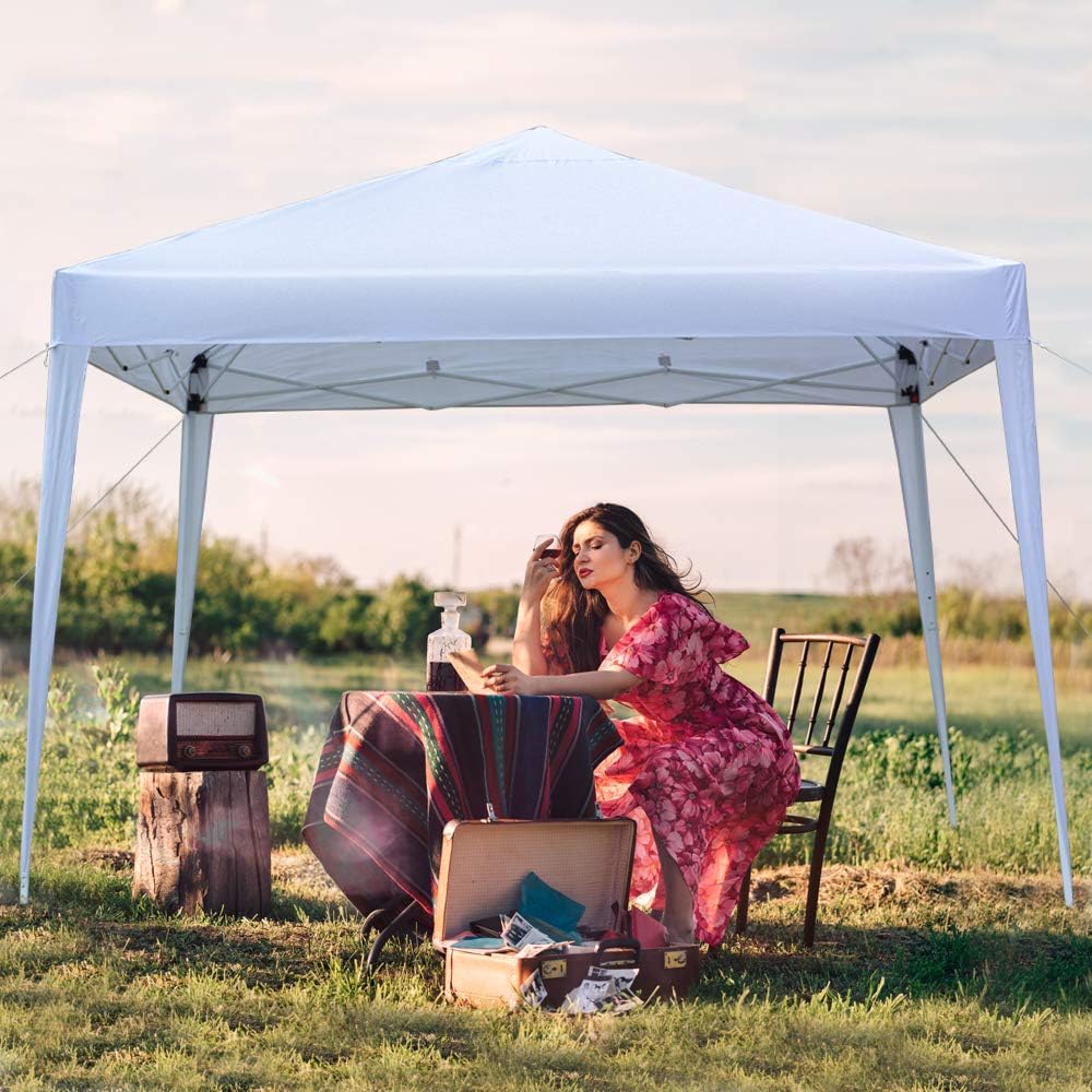 Canopy Tent Gazebo with Dressed Legs