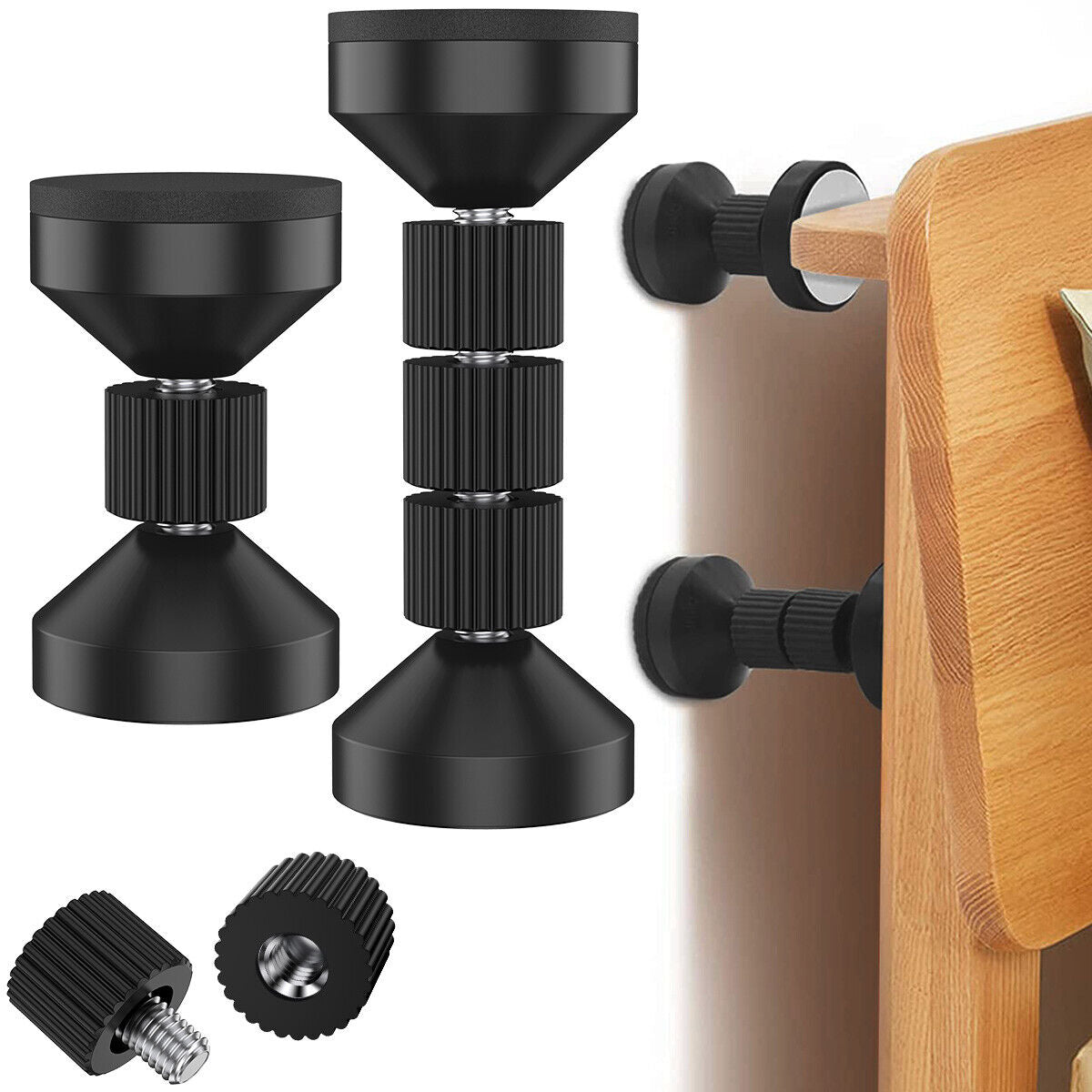 2Pcs Adjustable Bed Frame Anti-Shake Tool