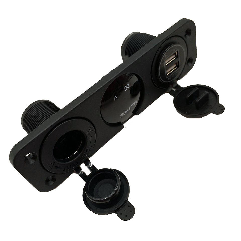 12V Car Charger Socket Panel