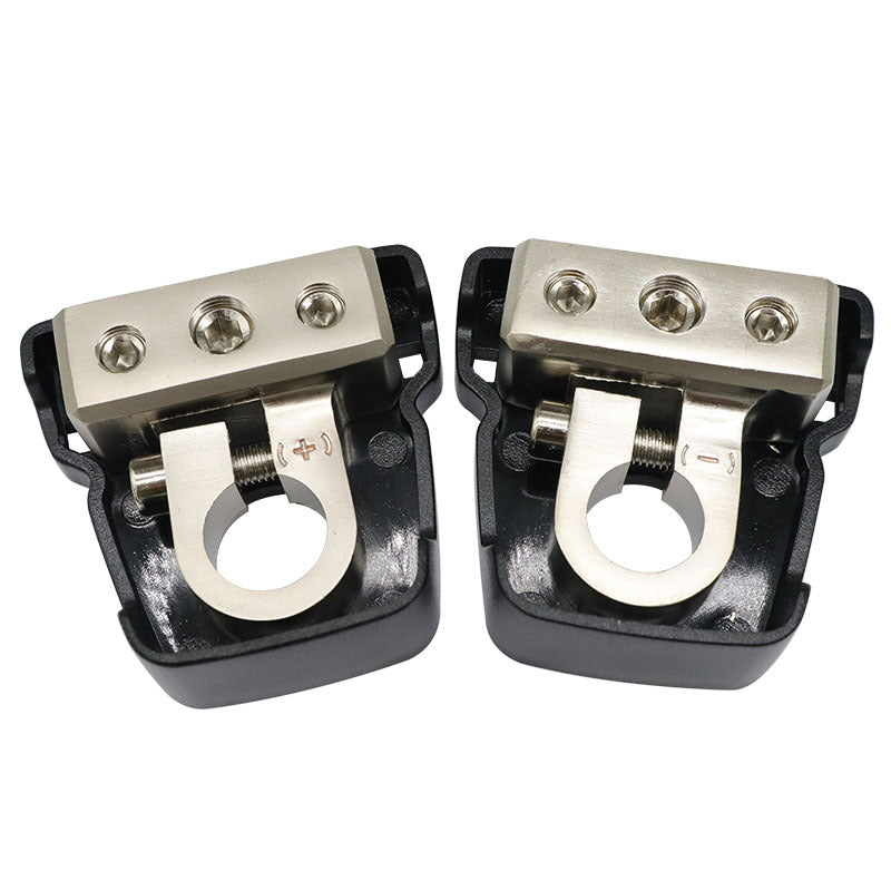 Battery Terminal Connectors with Polycarbonate Cover