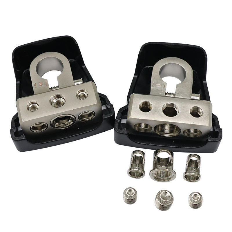 Battery Terminal Connectors with Polycarbonate Cover