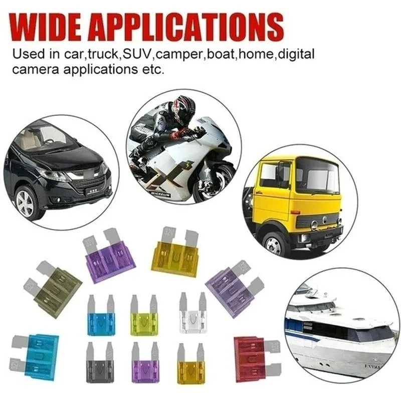 272PCS Auto Blade Car Fuse Assortment Kit