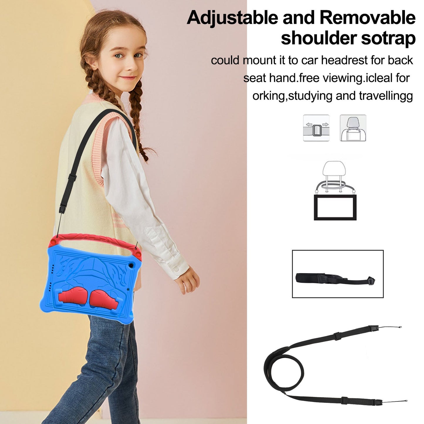 Kids EVA Case for iPad 10.2 2019/2020/2021) 7th/8th/9th