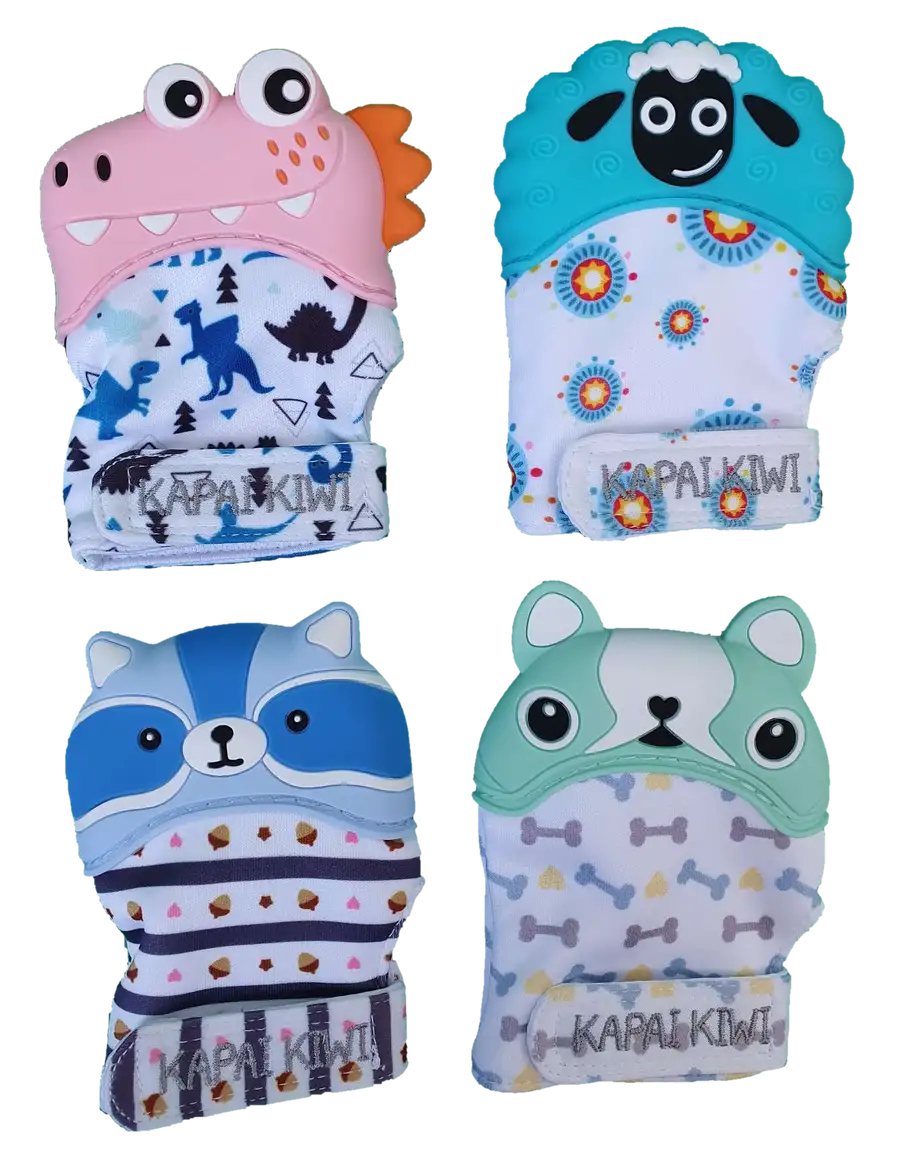 Kapai Kiwi Teething Mitt - Babyonline