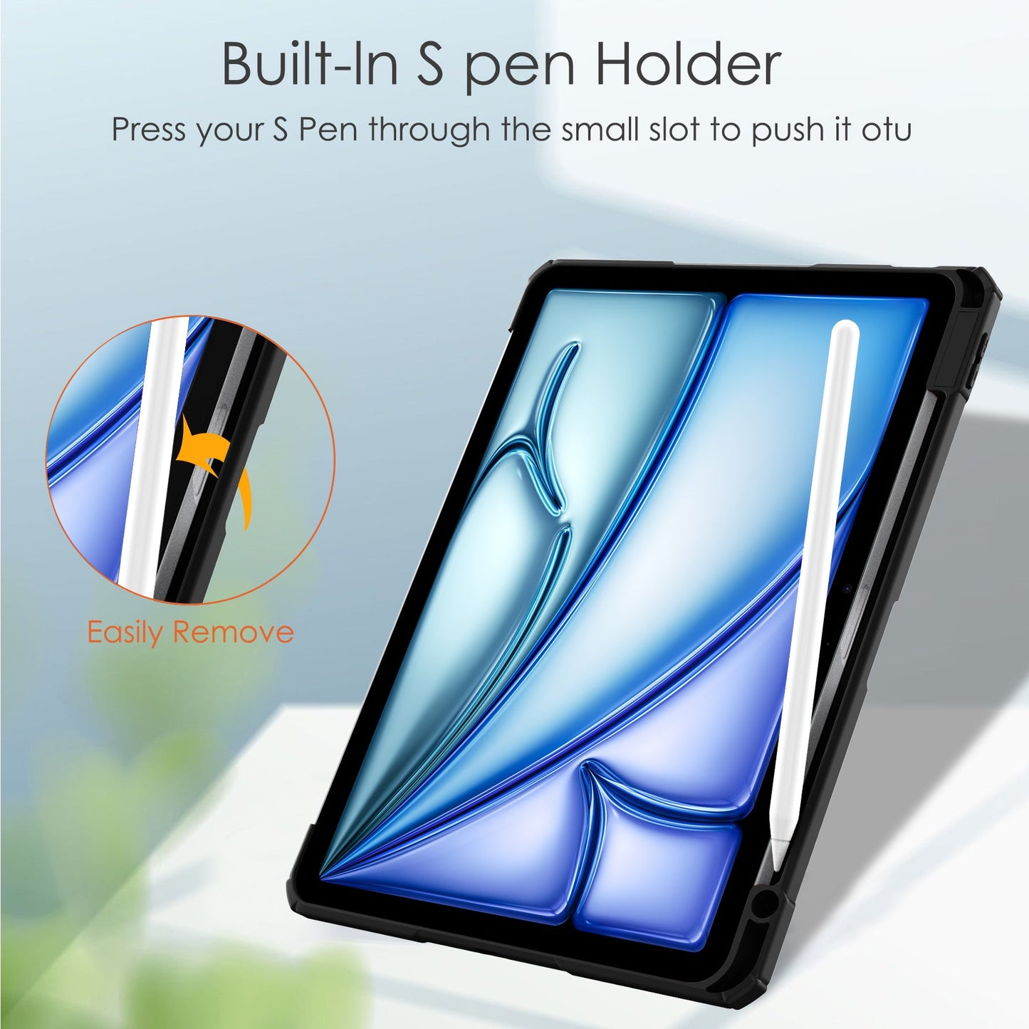 iPad Air 11 M2 (2024), M3 (2025) Case