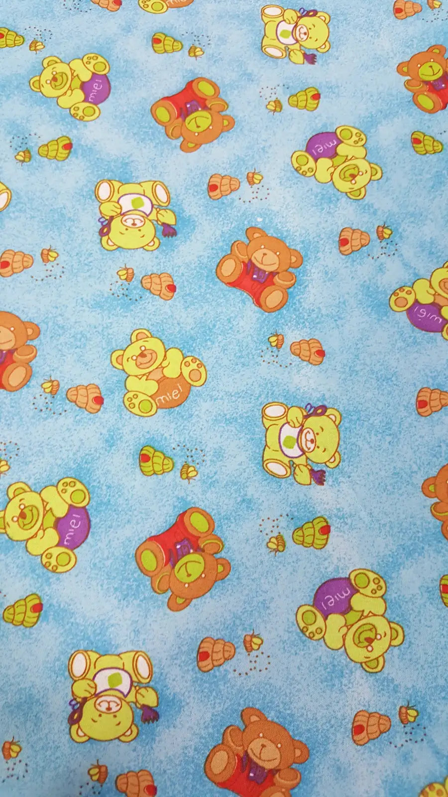 A6 SKEP Super Buggy - Blue/Teddy Bear - Babyonline