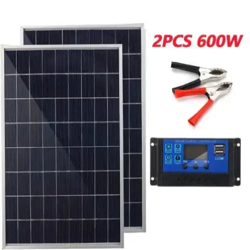 20W Outdoor Portable Solar Power Kit
