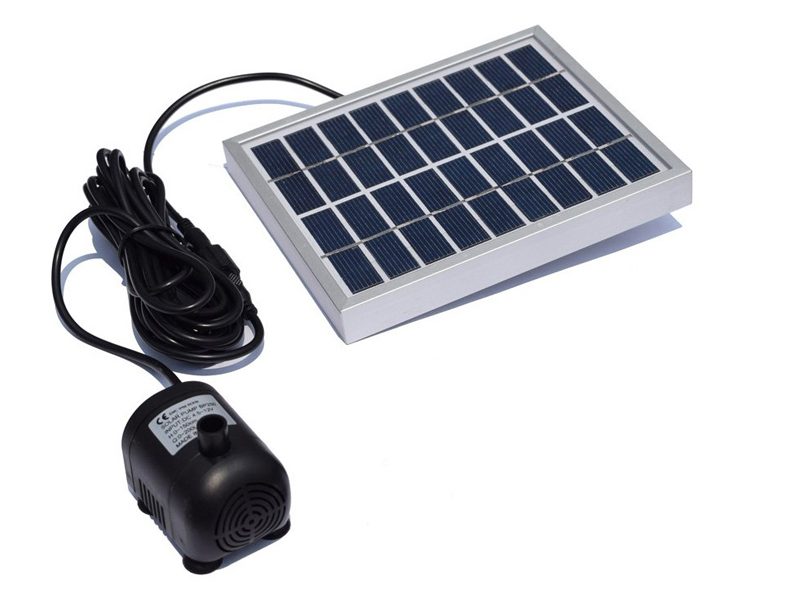 Solar-Powered Water Pump Brushless DC Solar Power Fountain