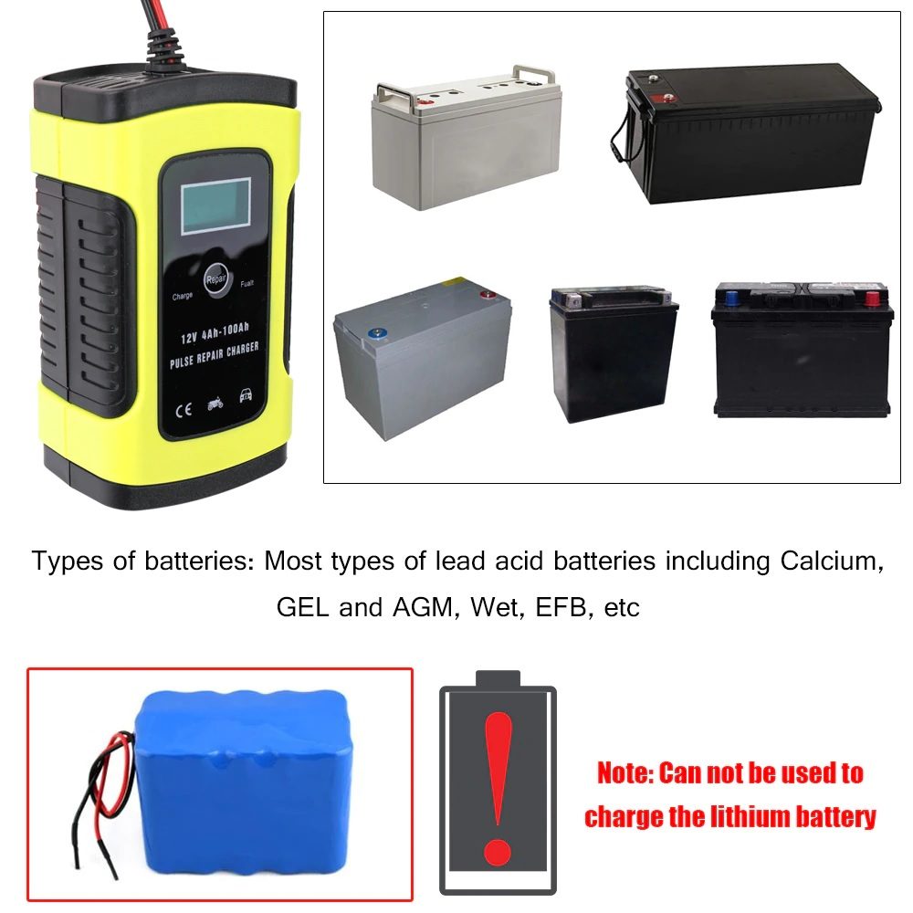 Car Battery Charger 12V